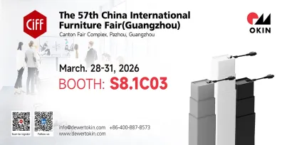 DewertOkin Technology Group stiller ut på den 57. China International Furniture Fair